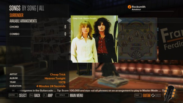 Rocksmith - Cheap Trick - Surrender