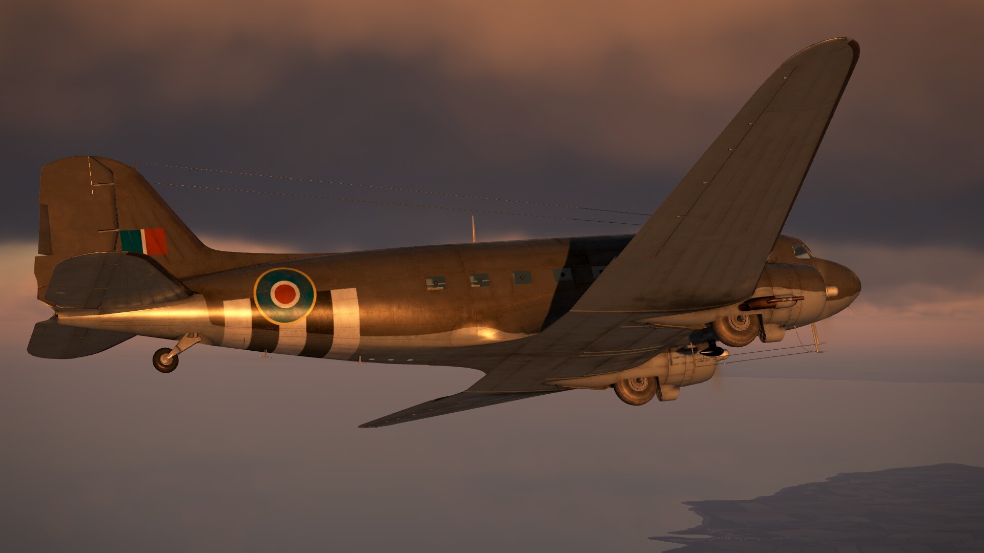 IL-2 Sturmovik: C-47A Skytrain Collector Plane Featured Screenshot #1