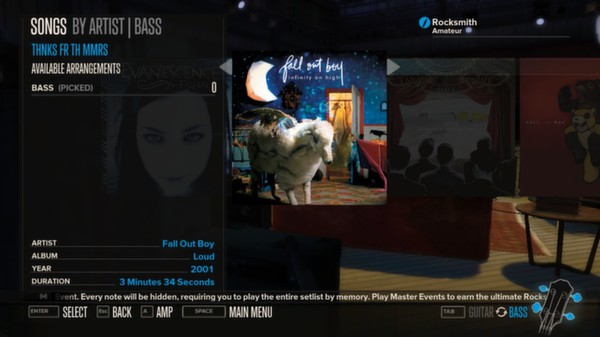 Rocksmith - Fall Out Boy - Thnks fr th Mmrs