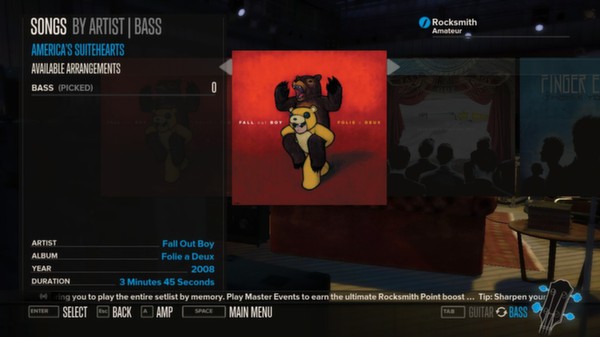 Rocksmith - Fall Out Boy Song-Pack