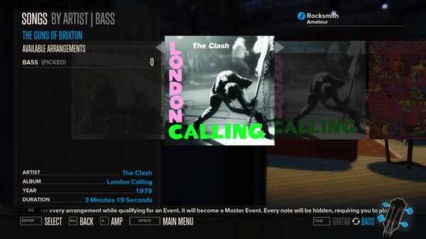 Rocksmith - The Clash - Guns of Brixton