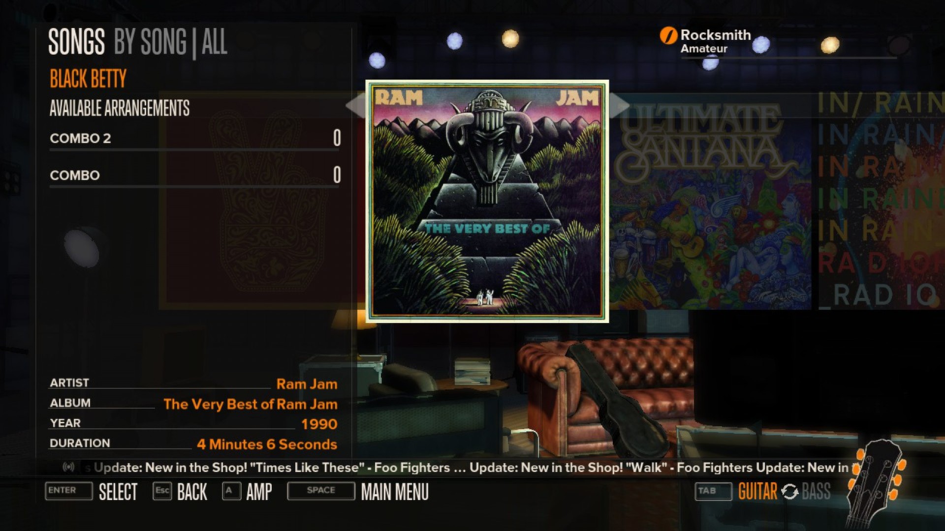 Rocksmith - Ram Jam - Black Betty Featured Screenshot #1