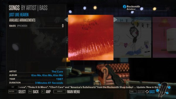 Rocksmith - The Cure - Just Like Heaven