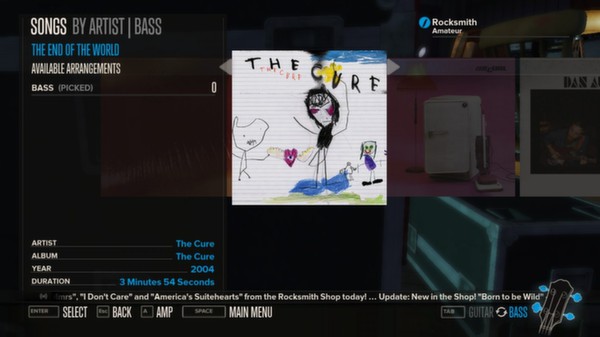 Rocksmith - The Cure - The End of the World