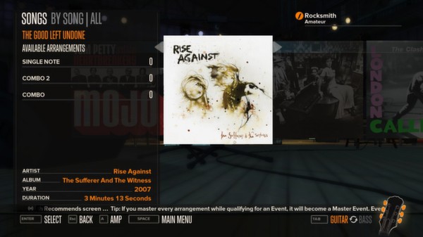Rocksmith - Rise Against - The Good Left Undone