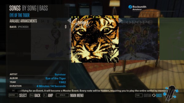 Rocksmith - Survivor - Eye of the Tiger