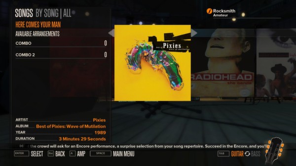 Rocksmith - The Pixies - Here Comes Your Man
