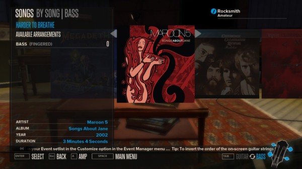 Rocksmith - Maroon 5 - Harder to Breathe