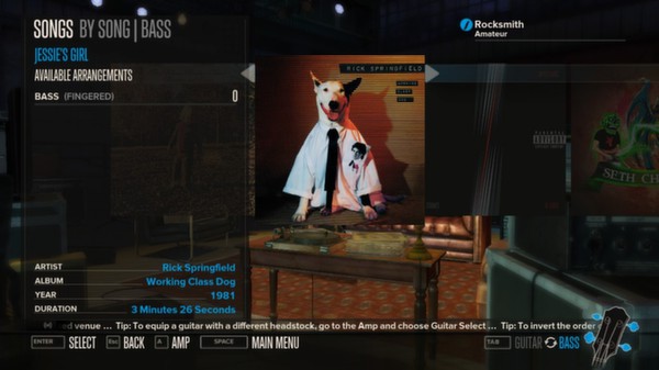 Rocksmith - Rick Springfield - Jessie’s Girl