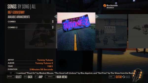 Rocksmith - Tommy Tutone - 867-5309/Jenny