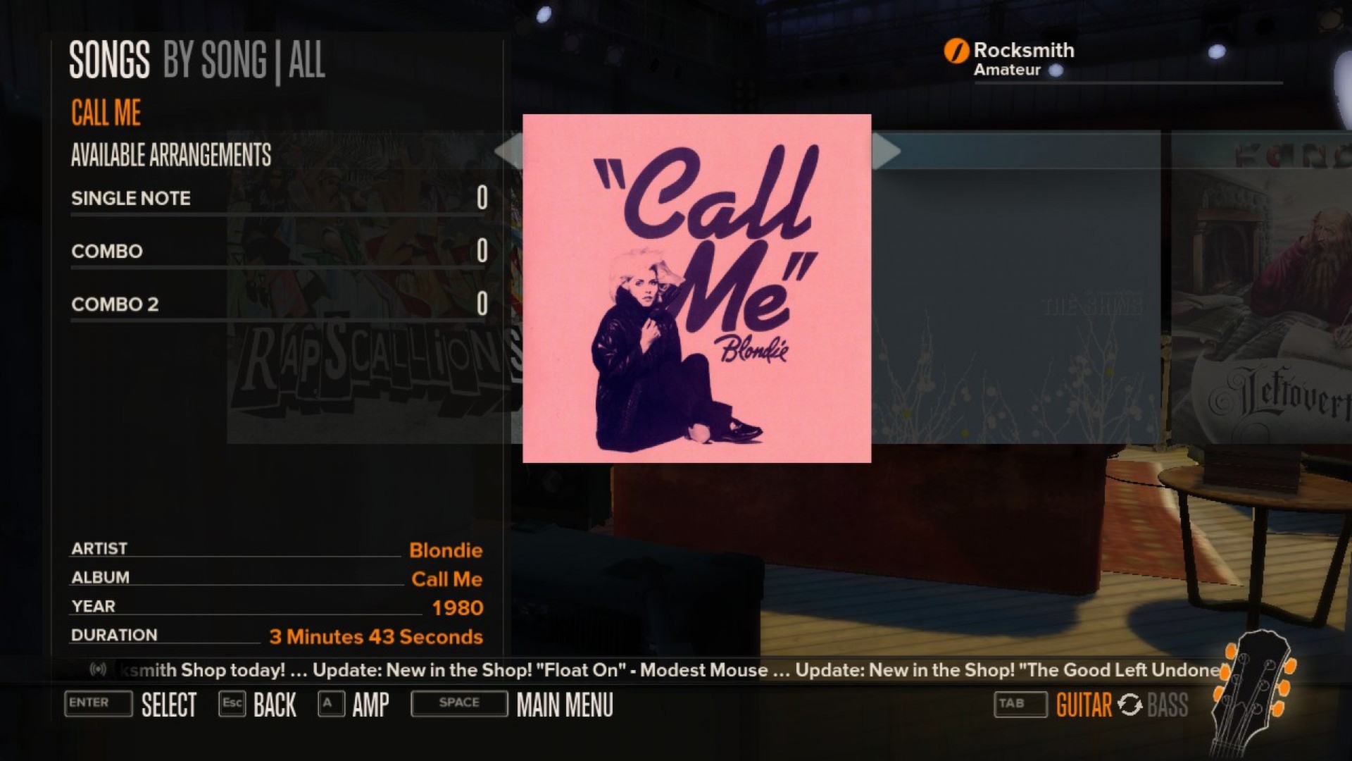 Rocksmith - Blondie - Call Me Featured Screenshot #1