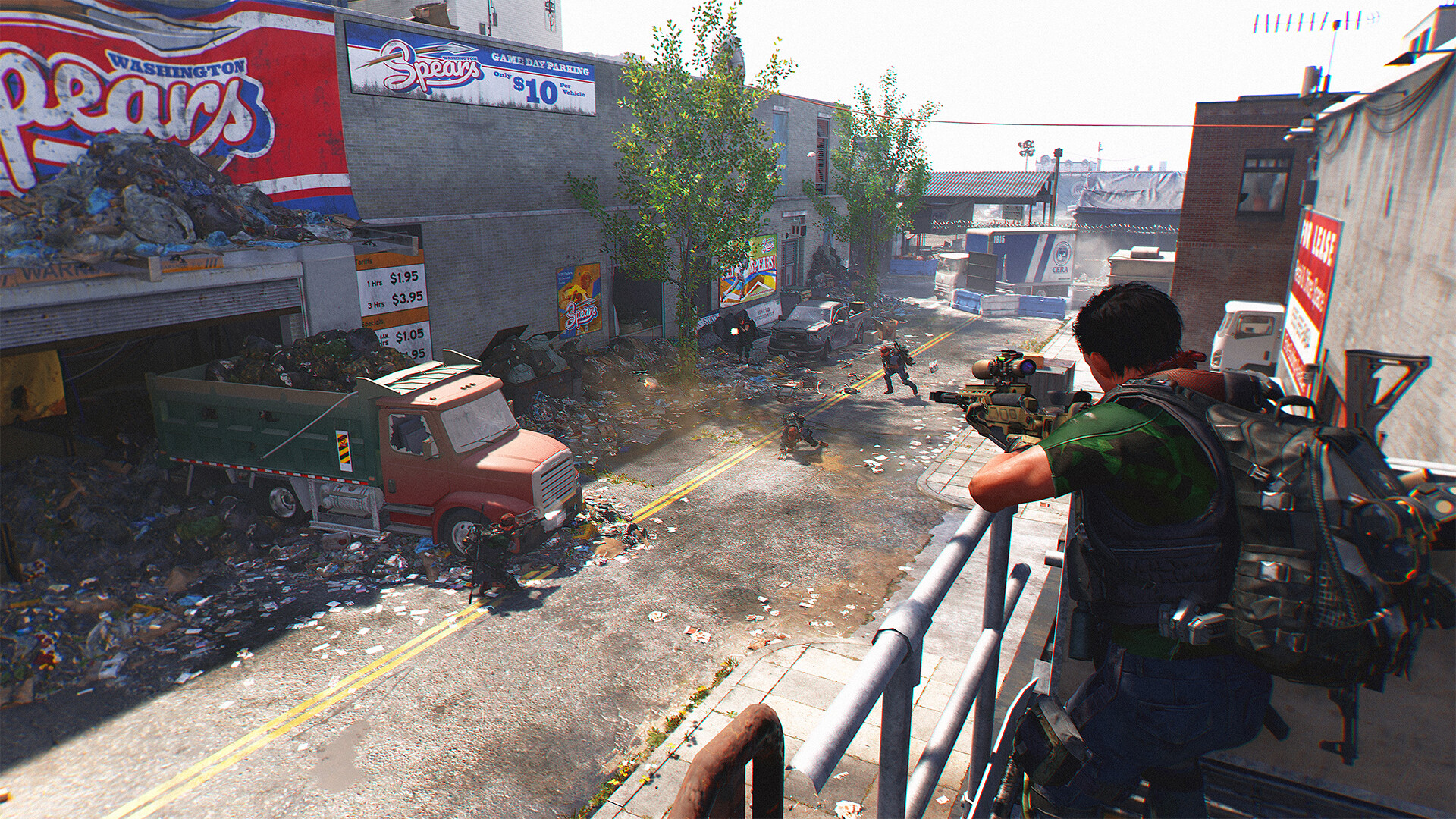 Division agents grouped for a mission