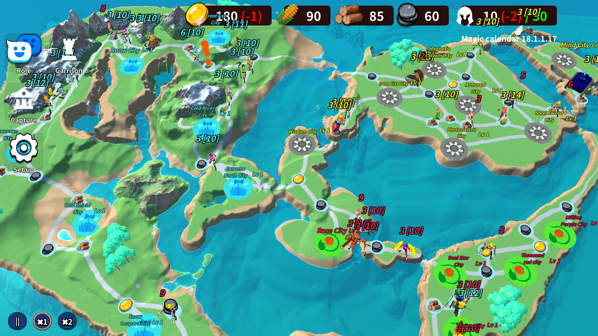 Gorgeous and Fantastic Battle screenshot #7