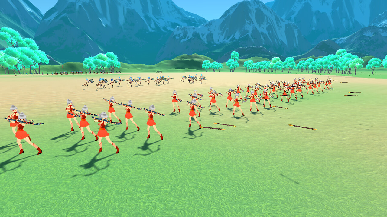 Gorgeous and Fantastic Battle screenshot #3