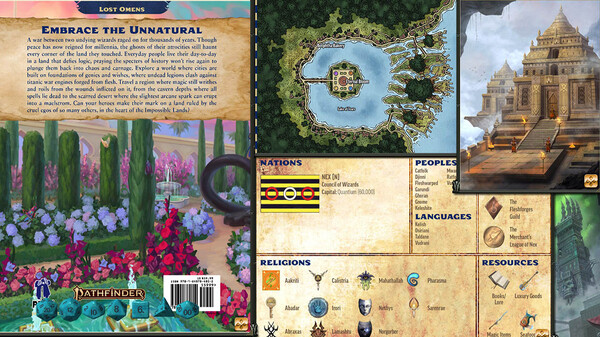 Fantasy Grounds - Pathfinder 2 RPG - Lost Omens: Impossible Lands