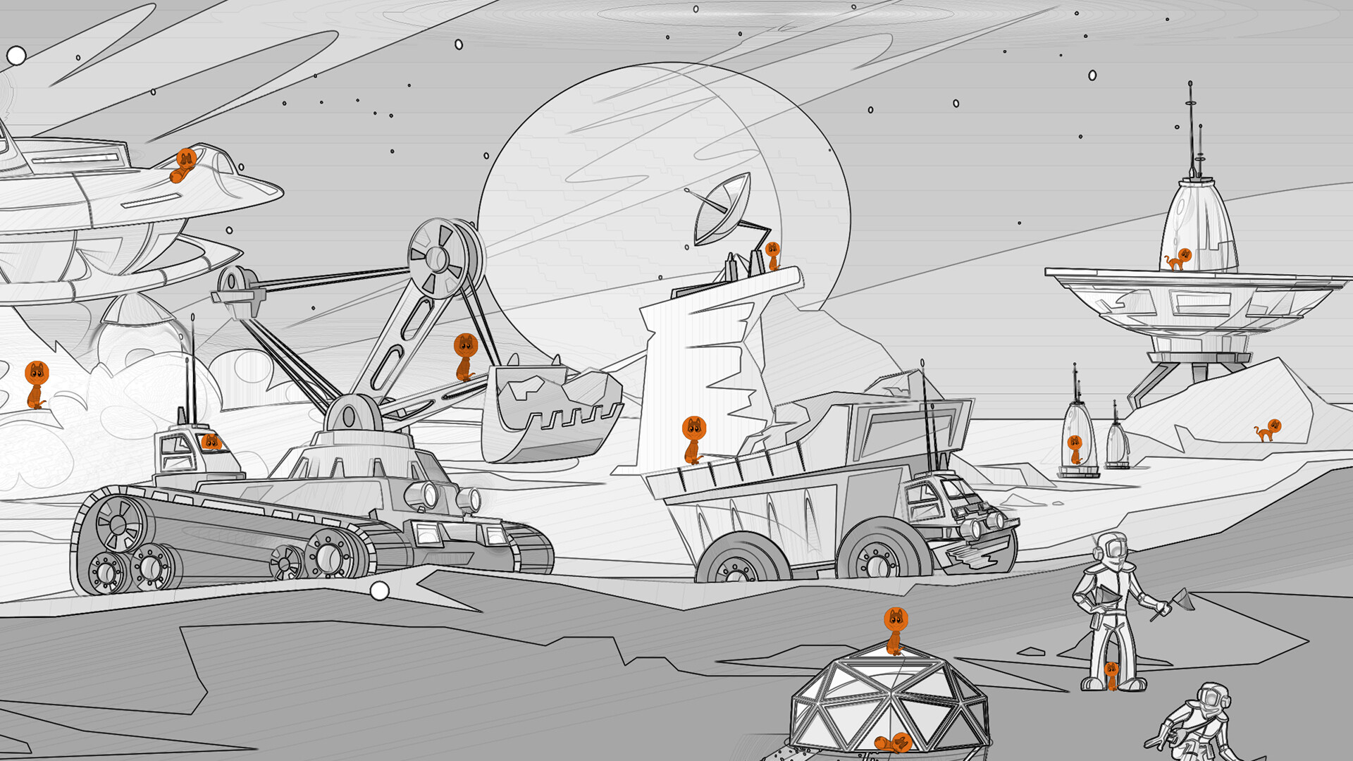 #5. Hidden Mars (Steam) 来自: Animalle Studio