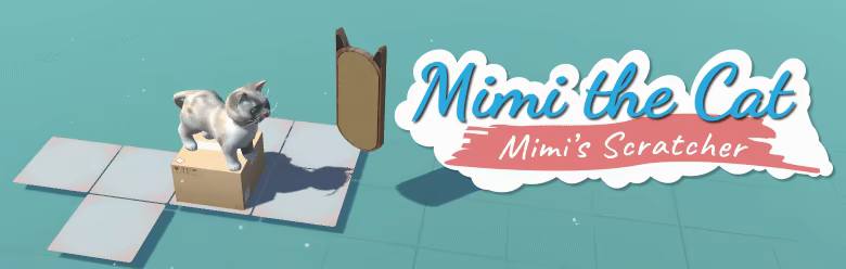 Mimi the Cat - Mimi's Scratcher video 1