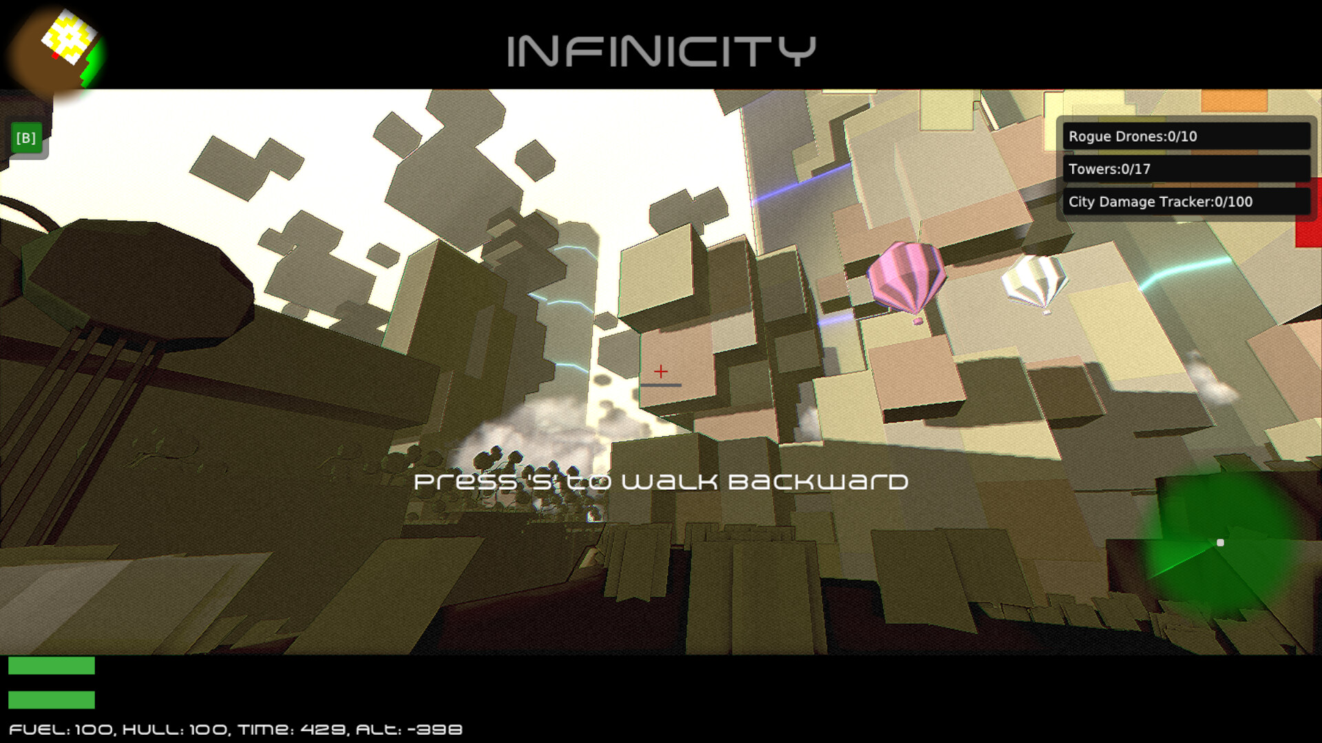 Infinicity screenshot 1