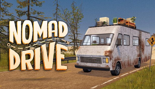 Nomad Drive on Steam - Screenshot game title