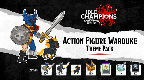 Idle Champions - Action Figure Warduke Theme Pack