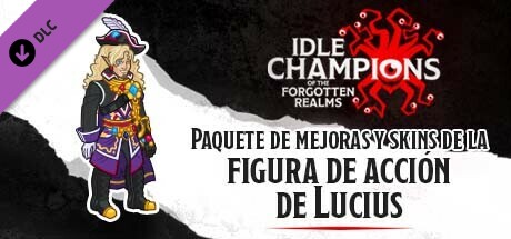 Paquete de mejoras y skins de la figura de acción de Lucius