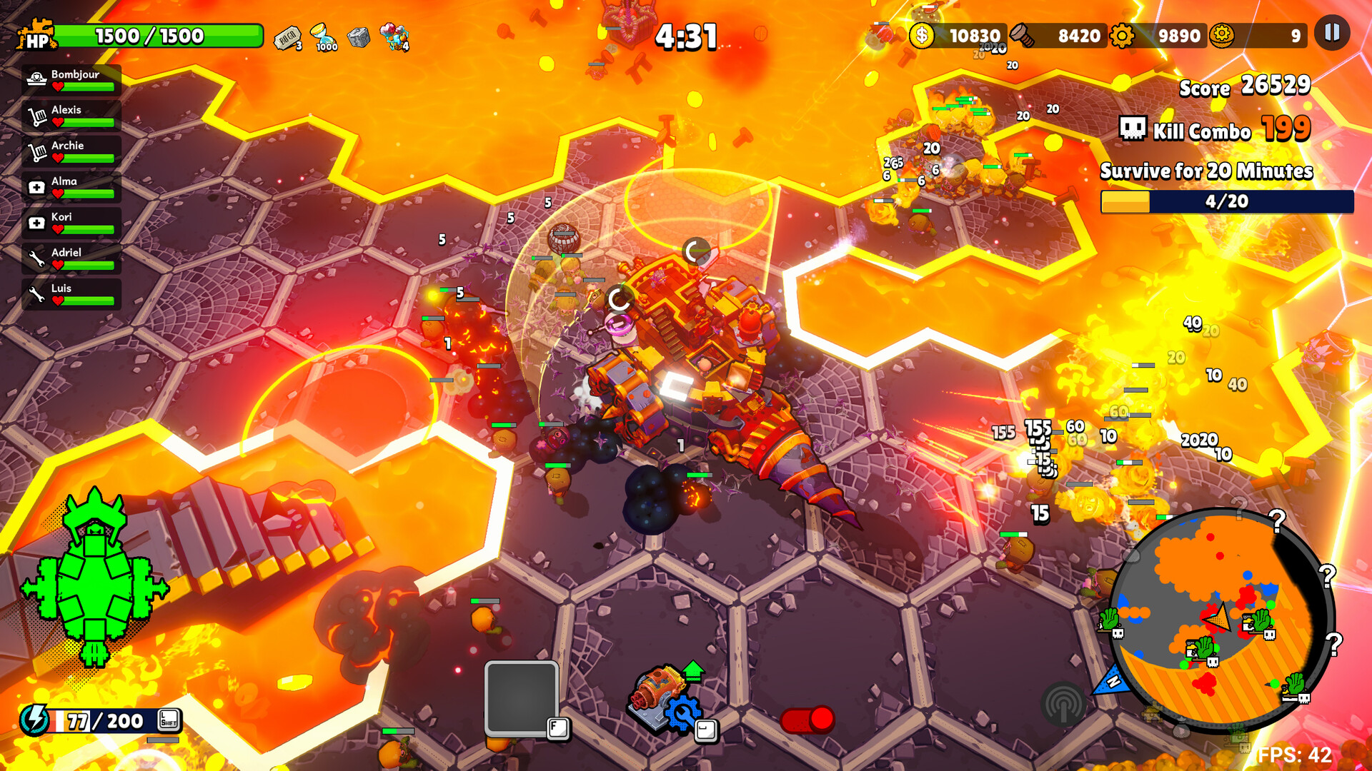 Zombie Rollerz: The Last Ship gameplay screenshot 6