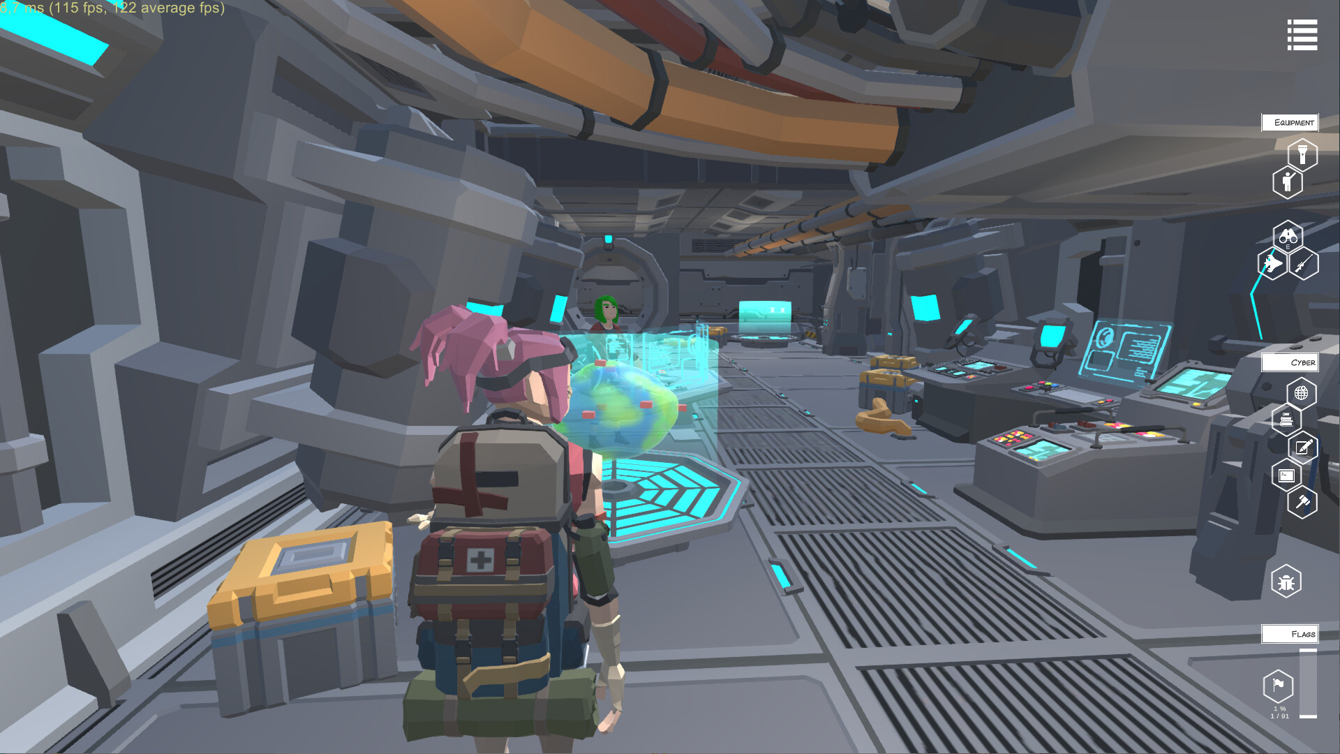 Yolo Space Hacker 2 - Mission Bahamas screenshot #1