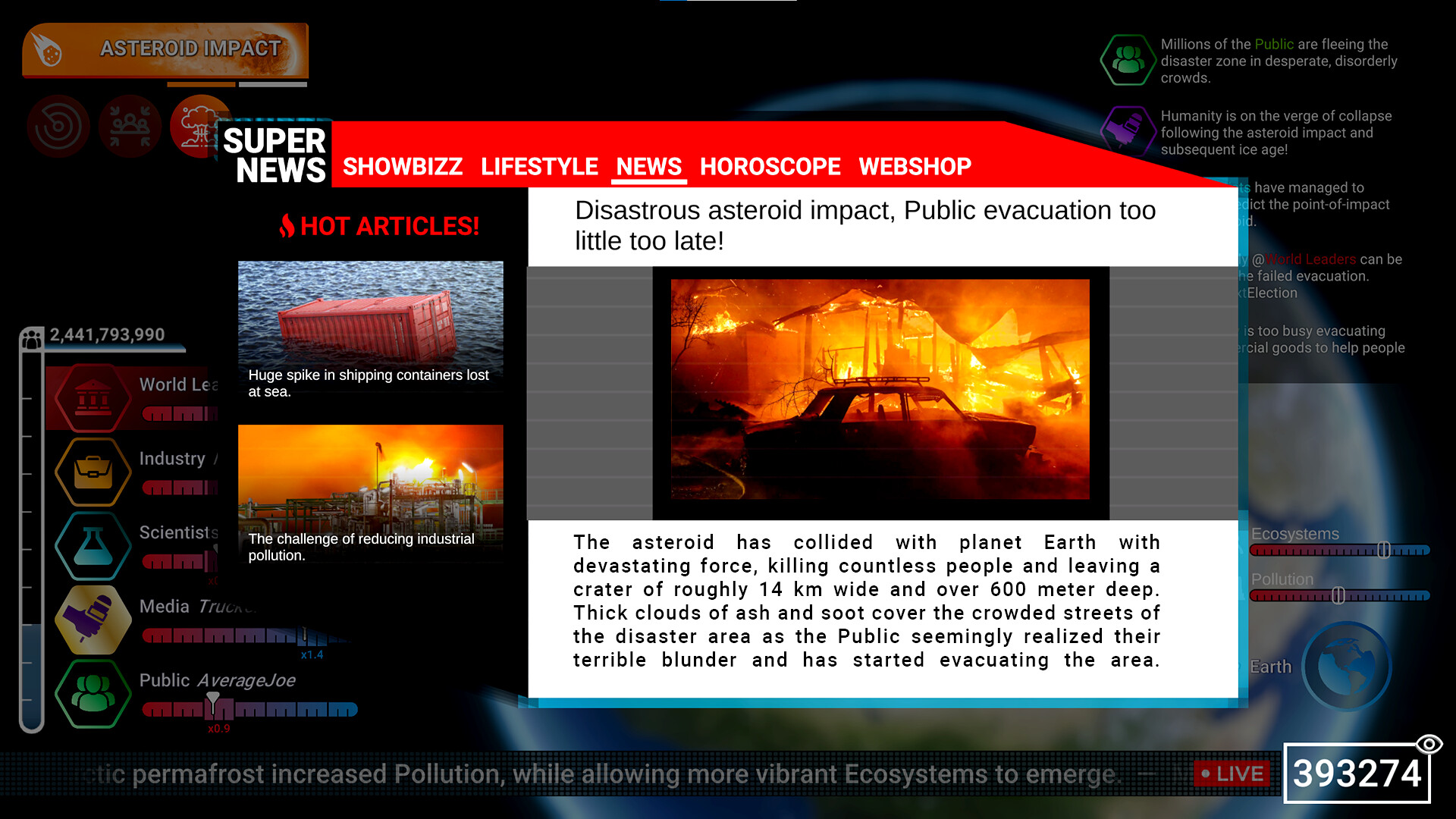 Project Planet - Earth vs Humanity screenshot #12