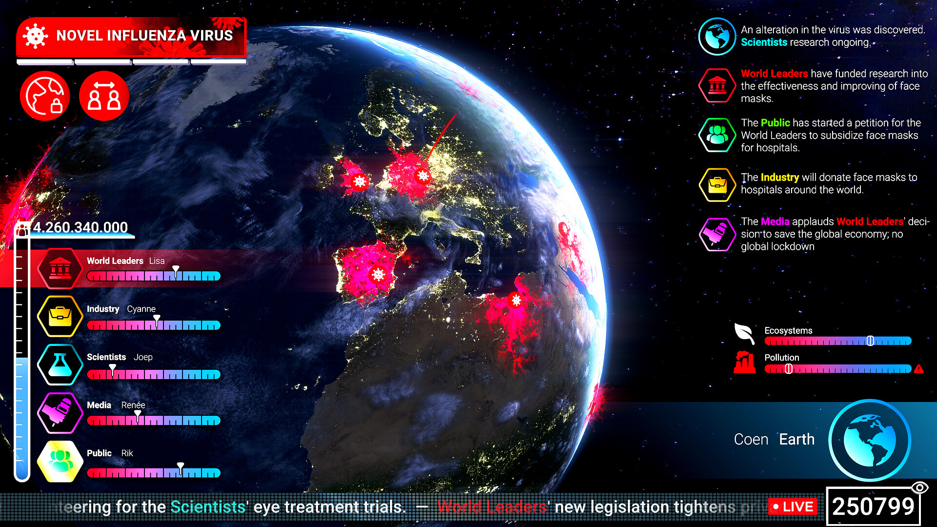 Project Planet - Earth vs Humanity screenshot #1