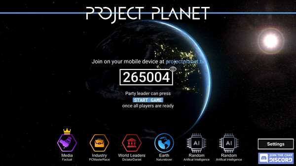 Screenshot z Project Planet - Earth vs Humanity