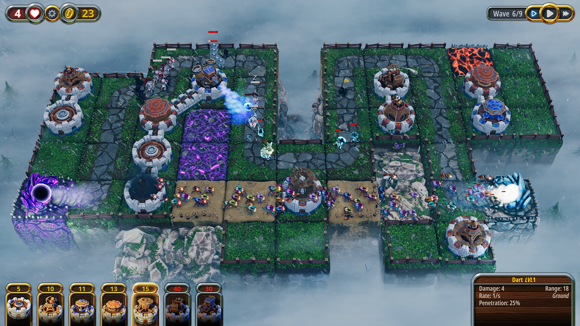 Artisan TD screenshot