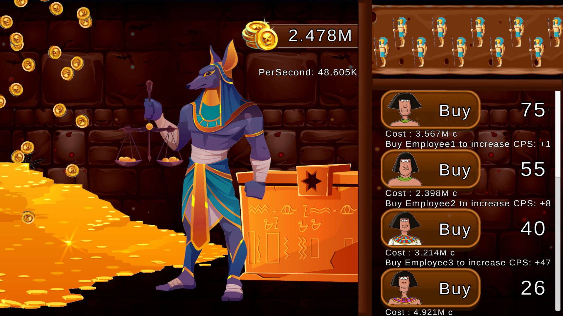Anubis Clicker screenshot #5