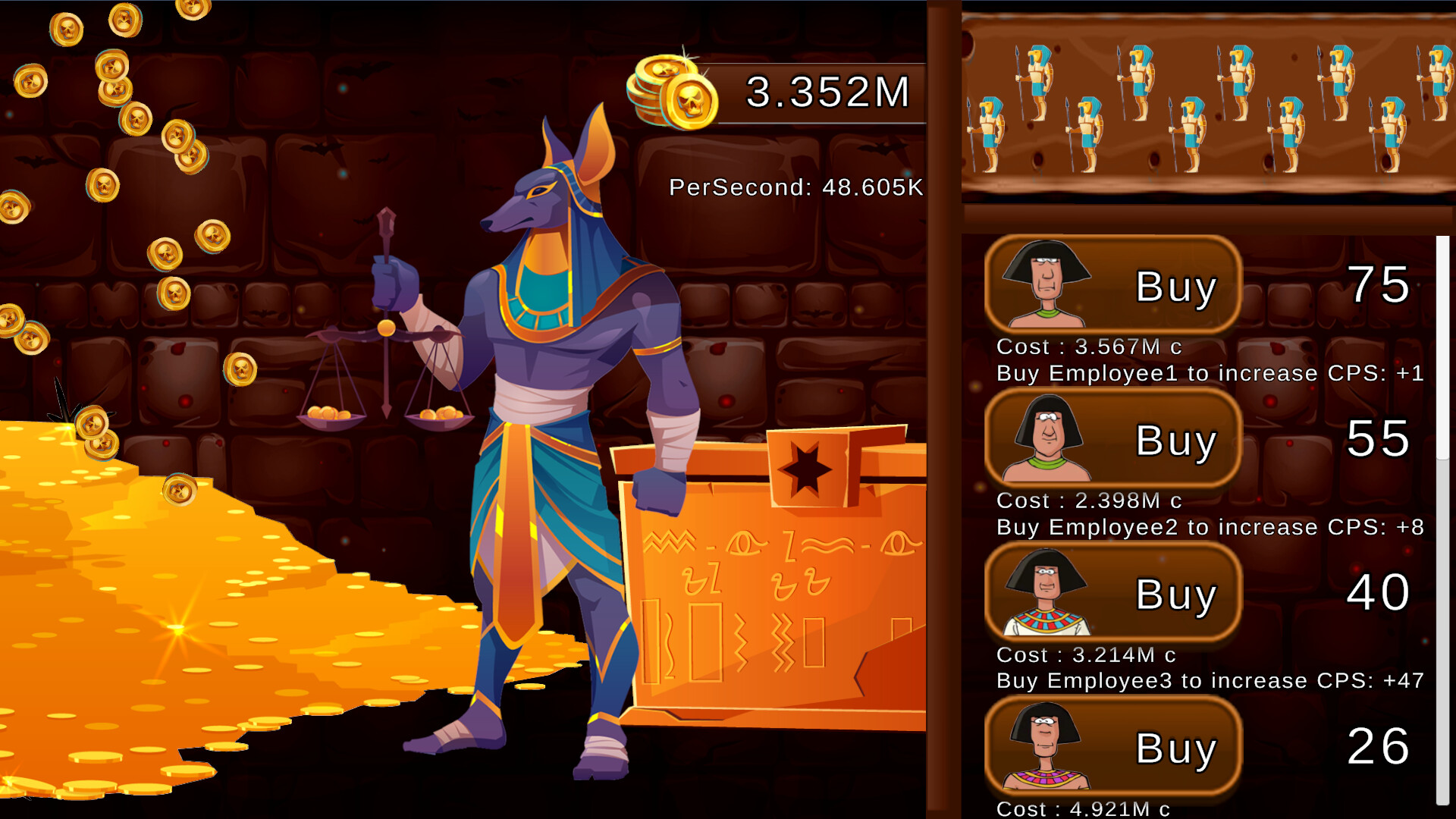 Anubis Clicker screenshot #7