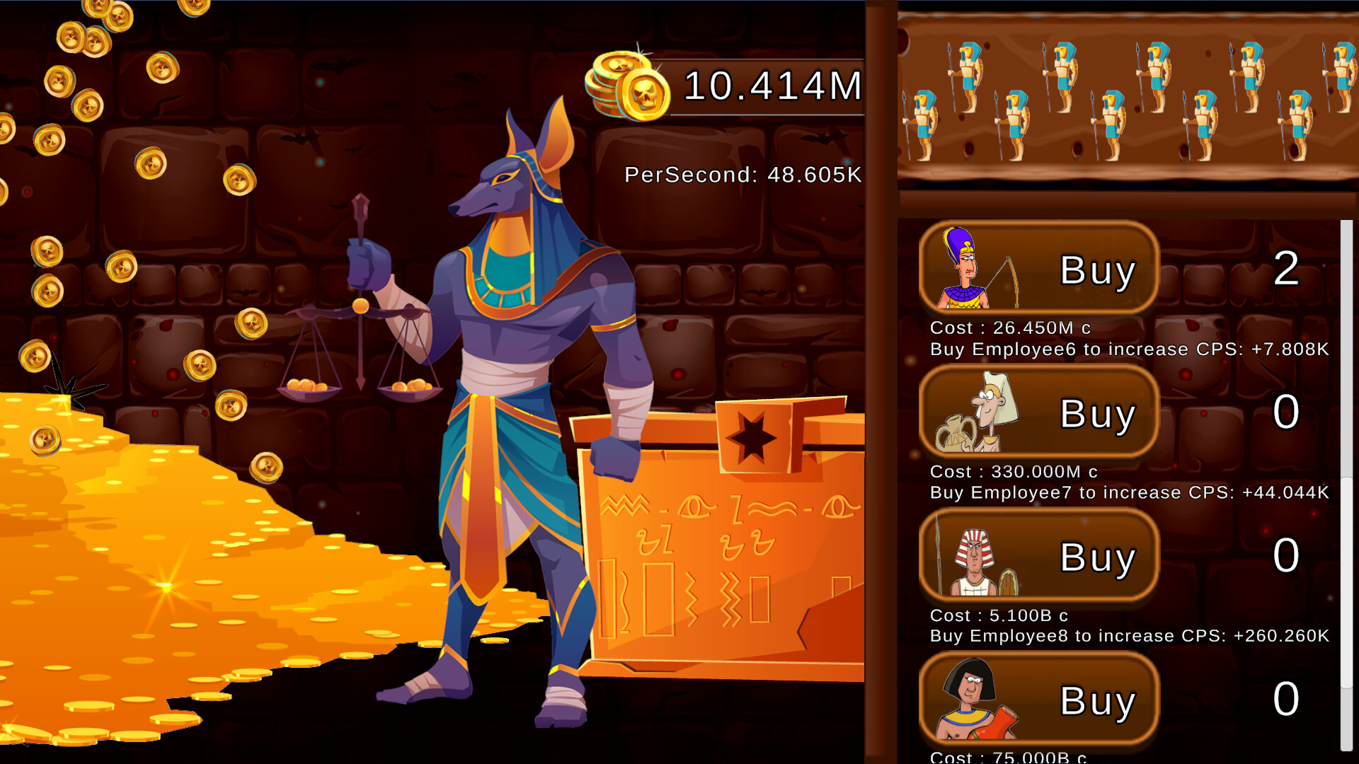 Anubis Clicker screenshot #11