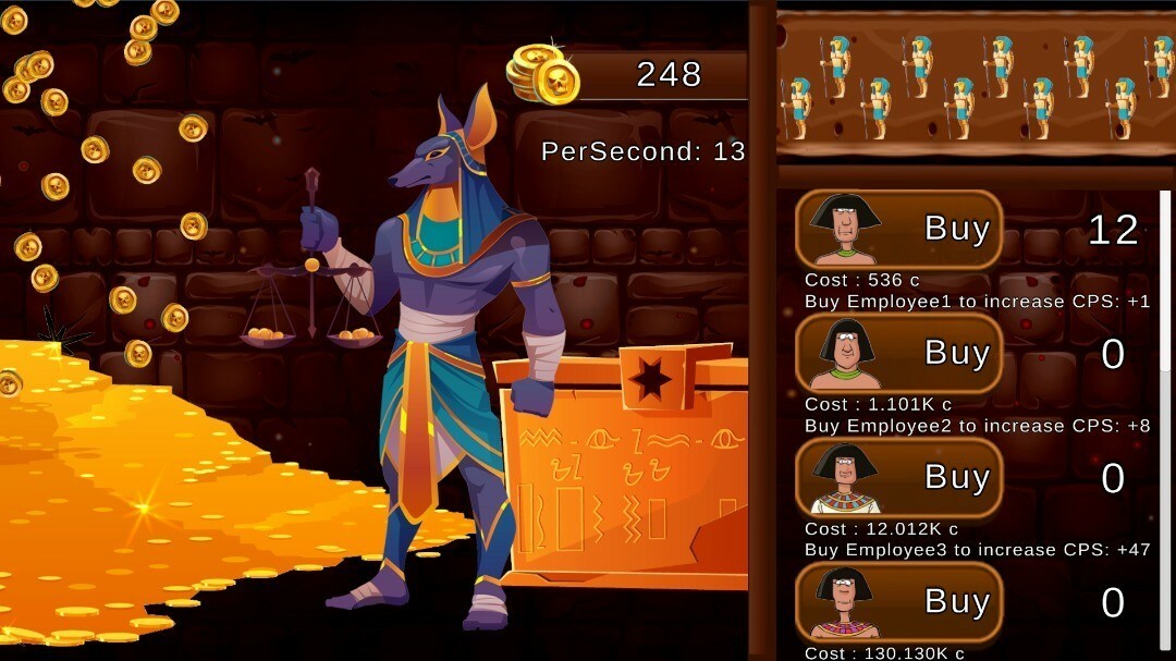 Anubis Clicker screenshot #1