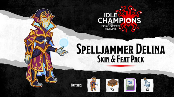 Idle Champions - Spelljammer Delina Skin & Feat Pack