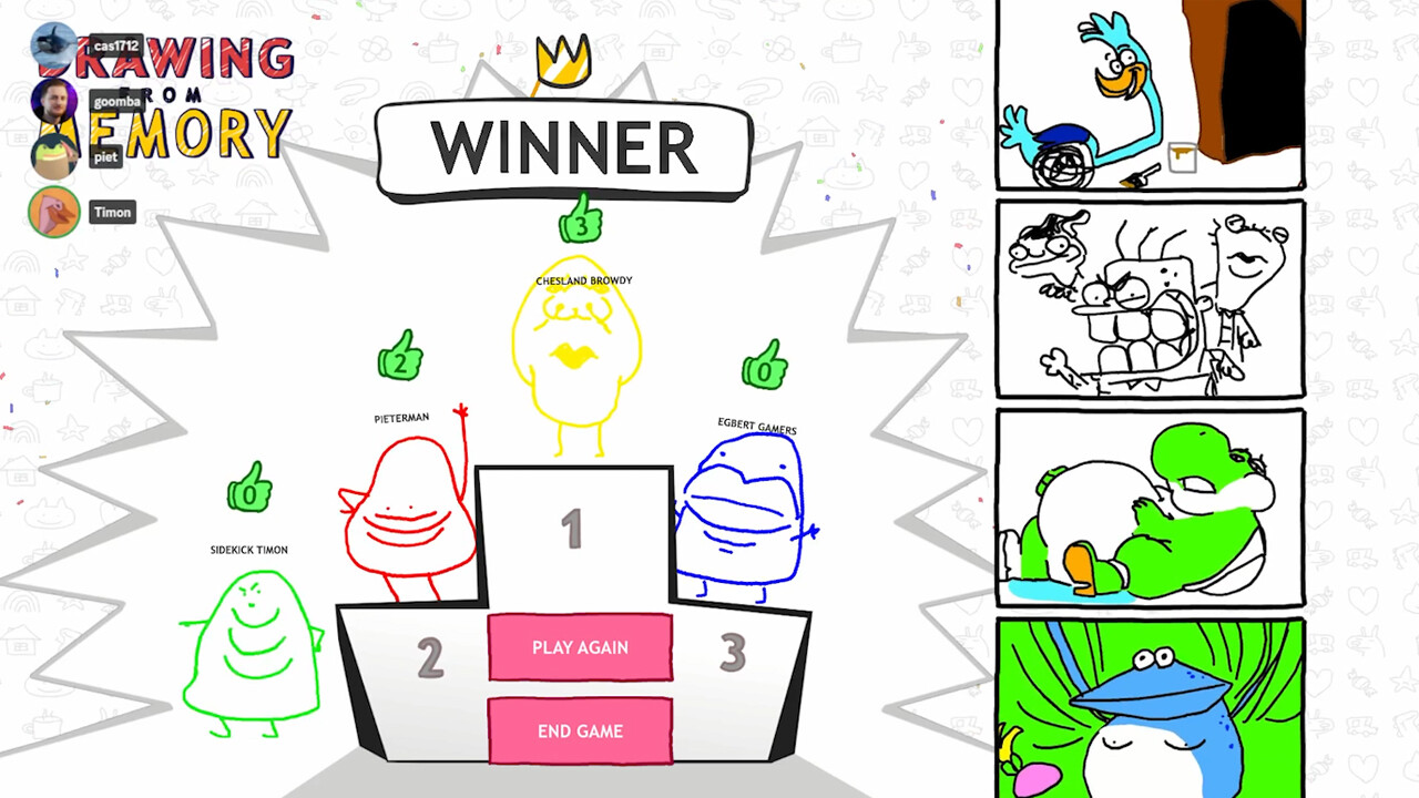 #5. Drawing From Memory (Steam) 由: Lekker spelen