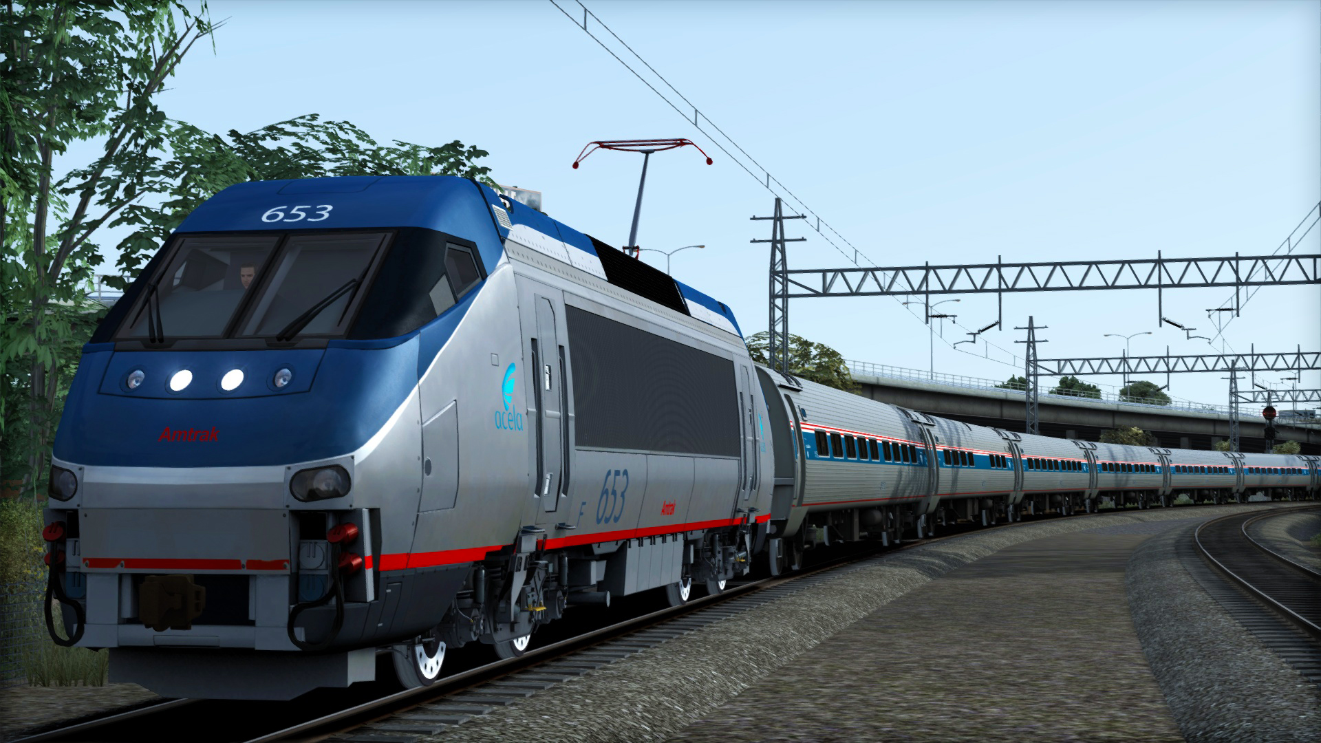 Train Simulator: Amtrak HHP-8 Loco Add-On Featured Screenshot #1