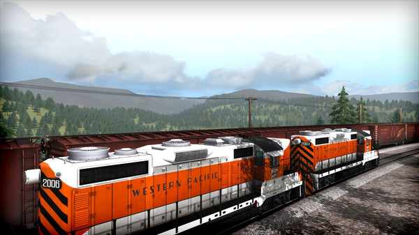 Train Simulator: Western Pacific GP20 High Nose Loco Add-On
