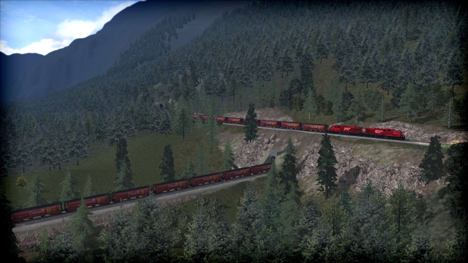 Train Simulator: Canadian Mountain Passes: Revelstoke-Lake Louise Featured Screenshot #1