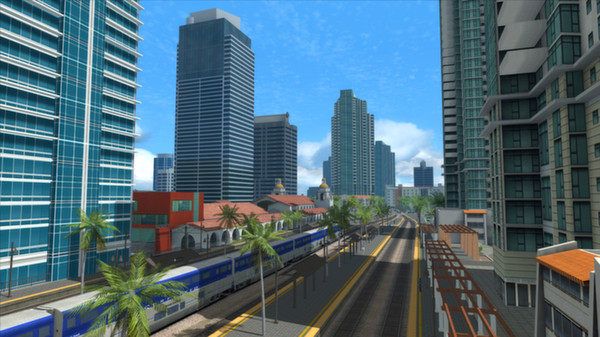 Screenshot z Train Simulator: Pacific Surfliner® LA - San Diego Route Add-On