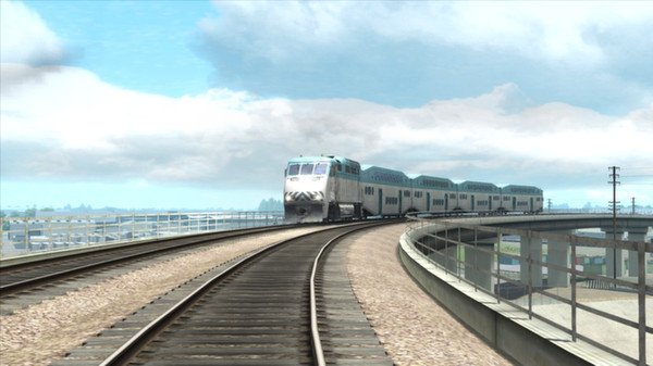 KHAiHOM.com - Train Simulator: San Diego Commuter Rail F59PHI Loco Add-On