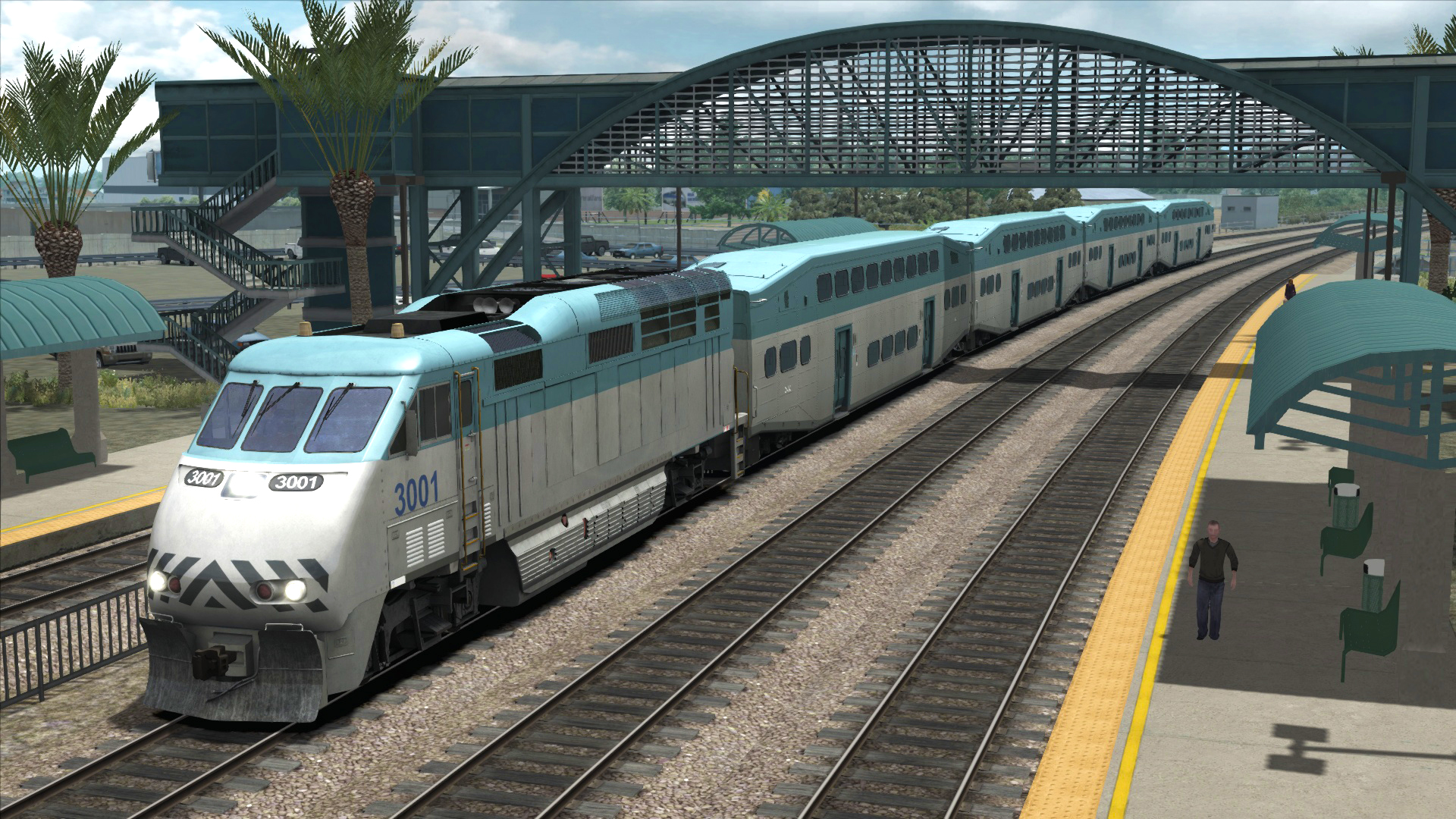 Train Simulator: San Diego Commuter Rail F59PHI Loco Add-On Featured Screenshot #1