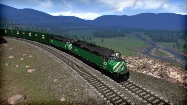 Train Simulator: Burlington Northern F45 Loco Add-On
