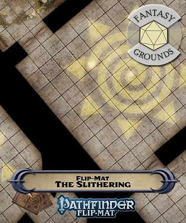 Fantasy Grounds - Pathfinder RPG - Pathfinder Flip-Mat: The Slithering