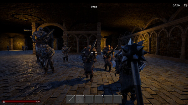 Screenshot z Orc Survivors