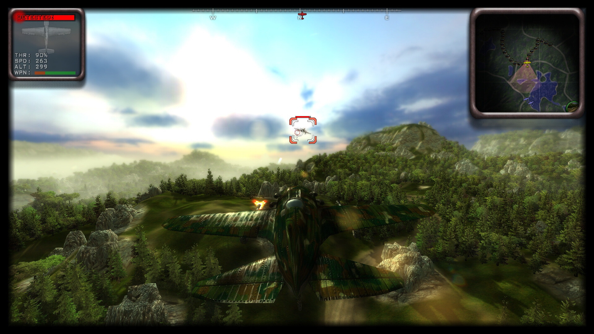 screenshot of Air Attack VR 2