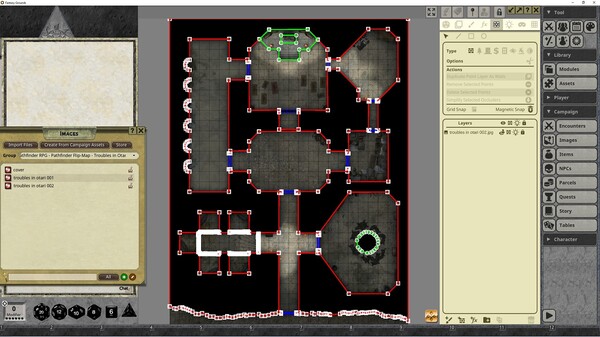 Fantasy Grounds - Pathfinder RPG - Pathfinder Flip-Mat: Troubles in Otari