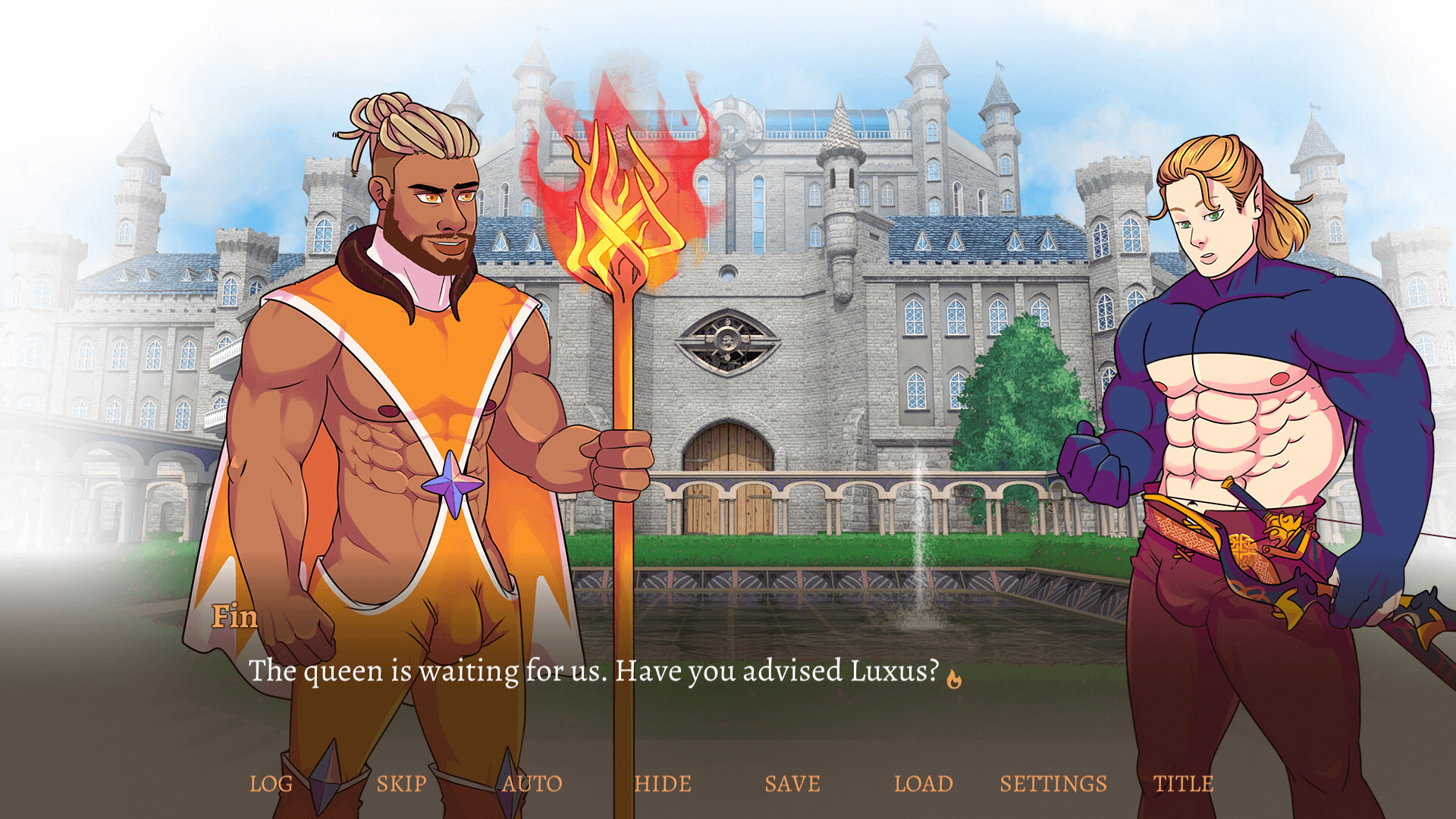 Burning Secrets - A Bara Visual Novel screenshot 7