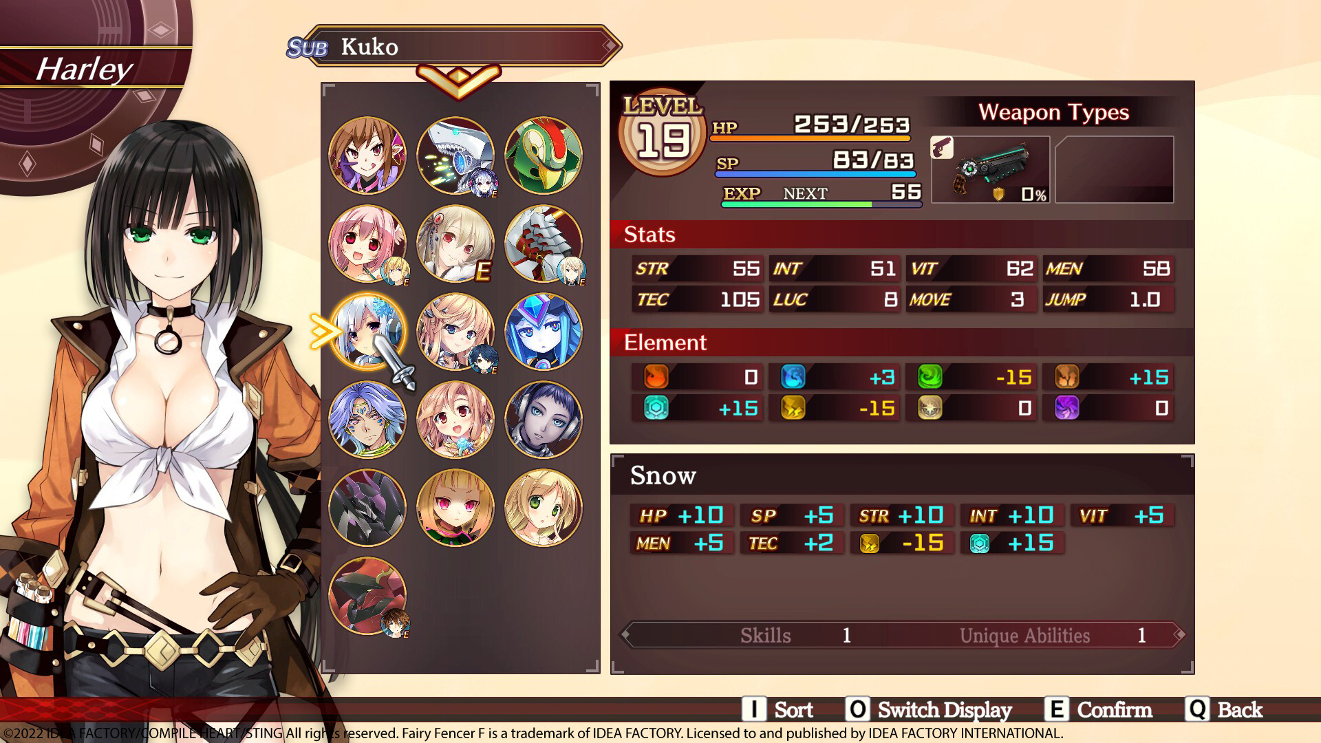 Screenshot de Fairy Fencer F: Refrain Chord - Deluxe Edition